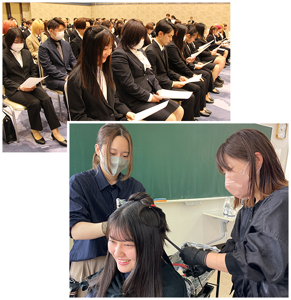 入学式・ビューティ体験画像